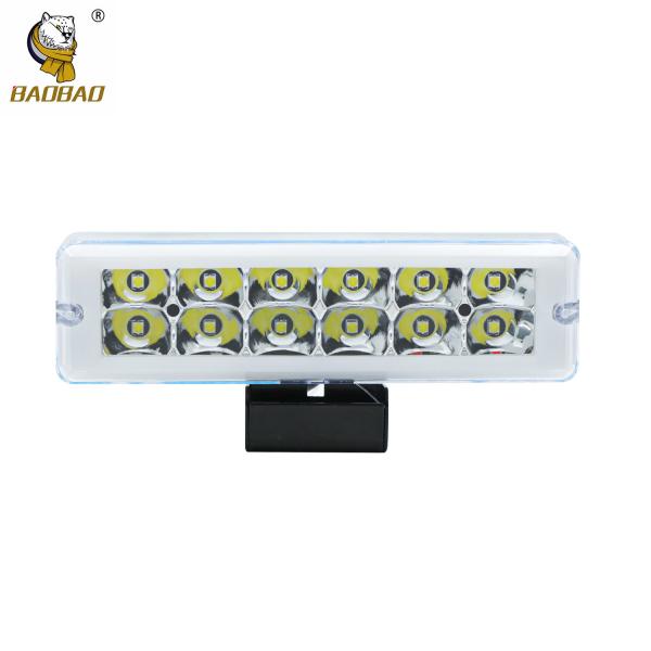6 LED White Rectangle Design LED Work Light Bar For Auto For Truck