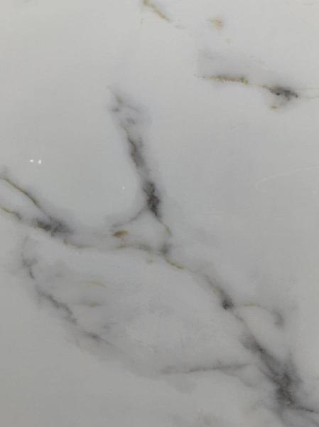 Superbe mur intérieur vitrifié Porcelaine polissée Carreaux pour le salon et Carrara 1200x1800x9mm Pas de décoration de carreaux de sol intérieurs