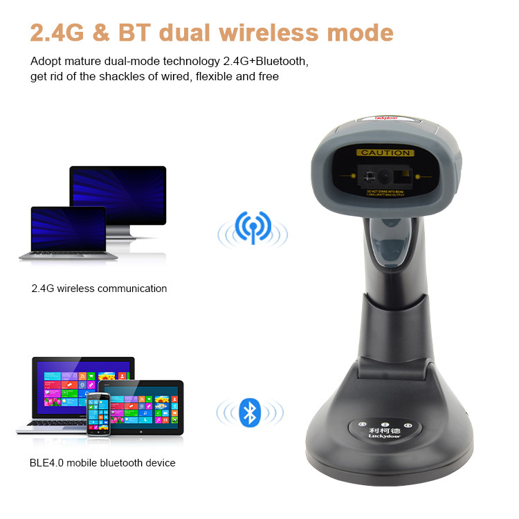 2D блок развертки штрихкода QR Bluetooth с приемником данным по вашгерда USB поручая