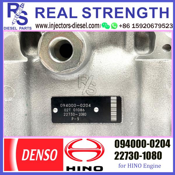 Bomba de combustível do motor 094000-0200 da bomba 094000-0204 da injeção da bomba de DENSO para HINO 22730-1080 22730-1081 22730-1090