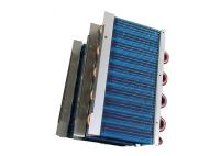Plat en aluminium à ailettes d'acier inoxydable d'échangeur de chaleur de tuyau de RoHS