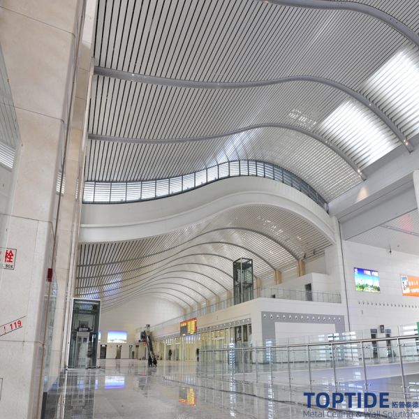 False Decorative Indoor Or Outdoor Aluminum Linear Ceiling