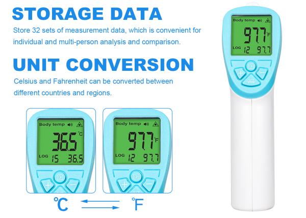 Timely Fever Alarm Digital Infrared Thermometer