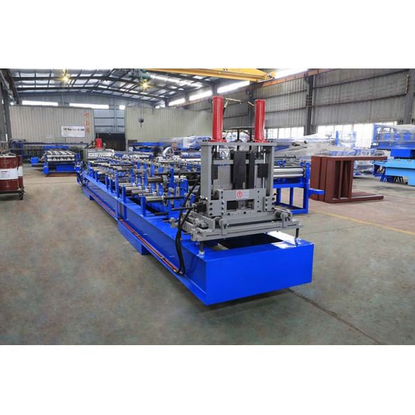 C Channel Steel Roll Forming Machine , C Shaped Purlins Forming Machine
