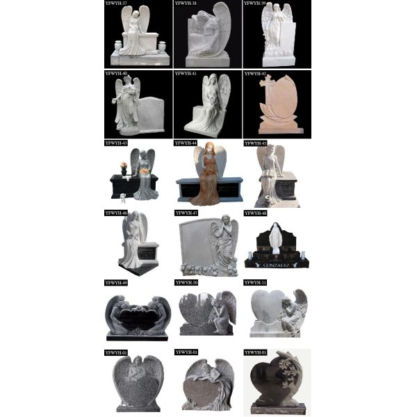 Outdoor Large Luxurious American Big Size Granite Family Mausoleum with Bronze Horse Statue