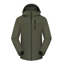 Wholesale jackets for men winter 2022 windproof jacket fashion casual puls size blank coat
