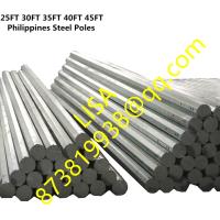 Hongxin Philippines Q345 High-Performance Distribution Steel Pole for Stable Power Distribution