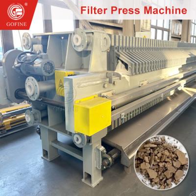 Pressão de filtro de alta pressão para separação sólido-líquido
