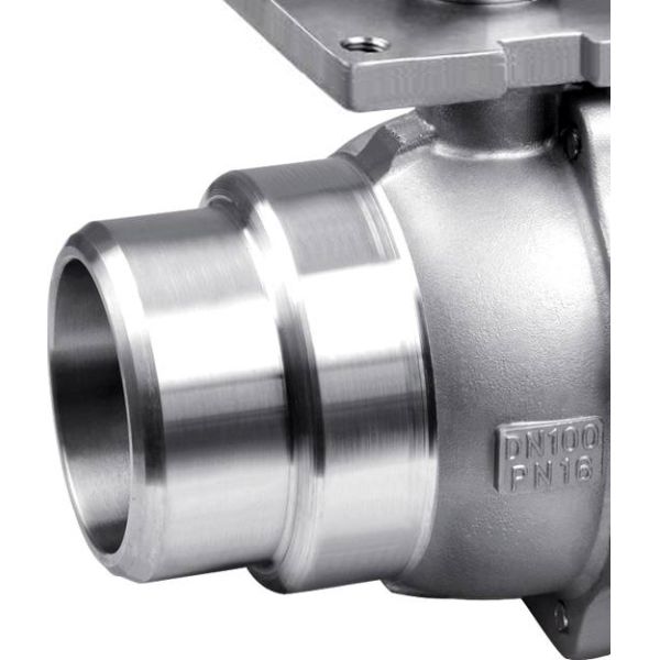 2 шт. Пневматический управляющий шаровой клапан 1 дюйм 2 дюйма задница сварка