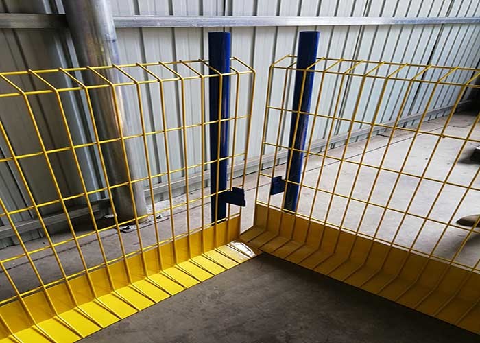 Pvc 50X100mm покрыл временные барьеры предохранения от края