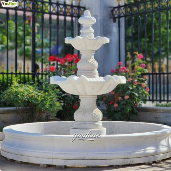 Modern Architectural Decor Simple Marble Dubai Fountain