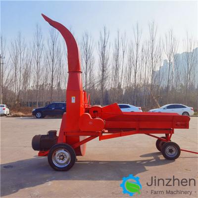 Household Grass Crusher Chaff Straw Hay Cutter Machine For Cotton Straw Soybean Wheat Corncob Sugarcane