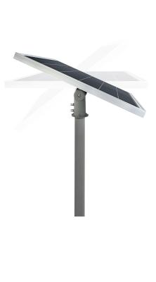 A luz Rotatable do jardim do painel 1400lm solar, rua 170LM/W conduziu a luz solar