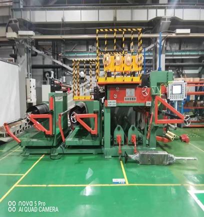 Machine de remontage de feuille de transformateur avancée - Solution de remontage de bobine automatique et de haute précision