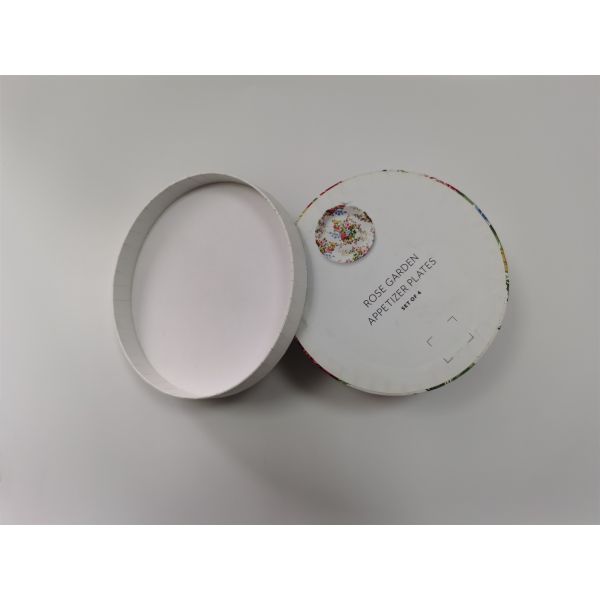 CMYK умирают округлая форма отрезанный складывать подарочной коробки безгнилостная/Biodegradable