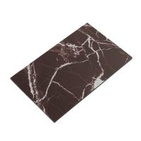 Conception vigoureuse anticorrosive de marbre ACP, panneau composé en aluminium de façade pratique