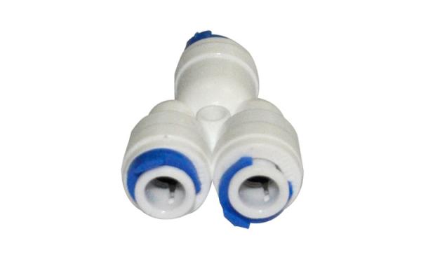 1/4 Tube Water Purifier Accessories K702/K706 Tee Joint Y Shape Quick Connector