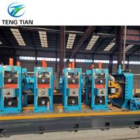 Molino automático de tubos de 150 mm con control PLC y formación a alta velocidad