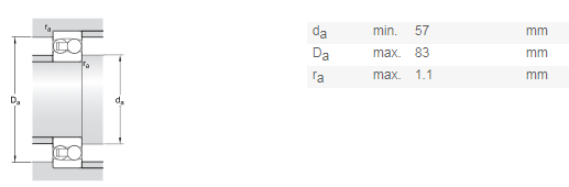 High Precision 2210 Spherical Self Aligning Ball Bearing 50x90x23 Mm
