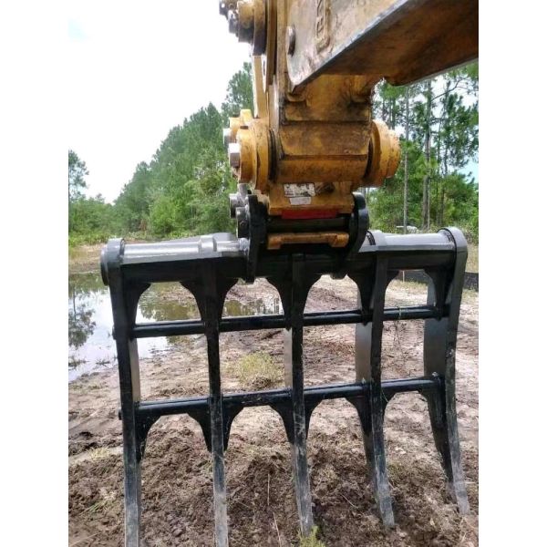 Manufacturer Excavator Rake Bucket Rake Bucket For Excavator For Sanny Hitachi Komatsu PC Etc