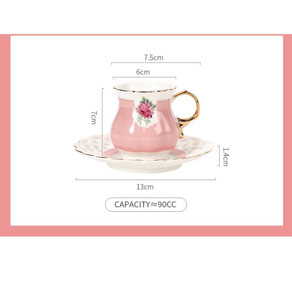 Arabic Turkish Arab Fashion Coffee Cups Oz Per Cup Ceramic