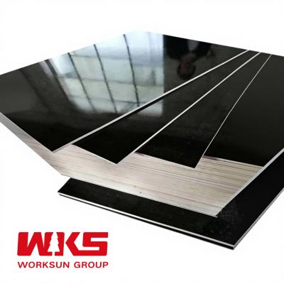 1220x2440mm Phenolic Faced Birch Plywood Customized Black Birch Plywood 18mm