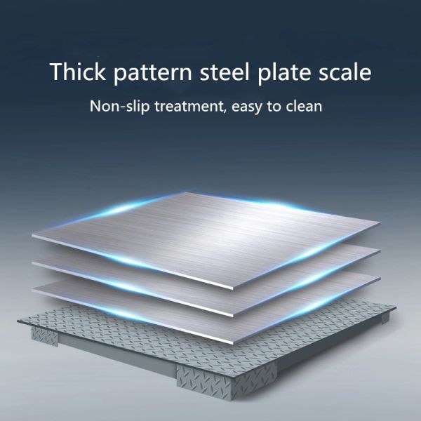 Electronic Heavy Duty Weighing Scale 1000kg 2000kg 3000kg 5000kg With Printer