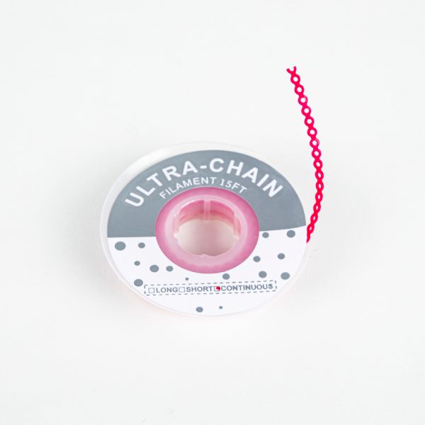 Cadenas de caucho sintético ortodoncia elástica de potencia elastomérica de grado médico