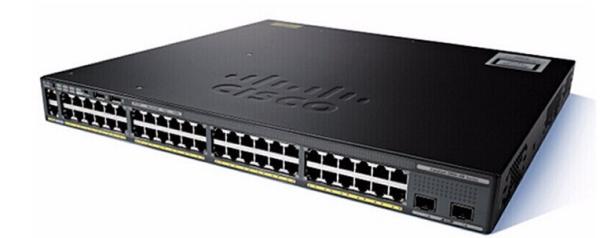 WS-C2960X-48TS-L 48 Port Gigabit SFP Switch Private Mold 1000 Switch