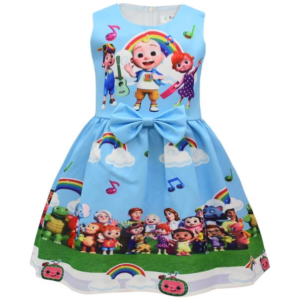 Children'S Dress Clothing Short Sleeve Girls Dresses Cosplay Girls Princess Dresses