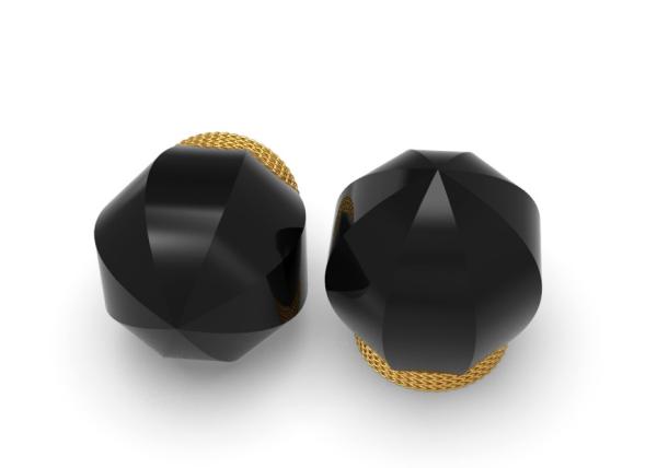 Luxury Zamak Perfume Glass Bottle Cap High Quality Fea15 Neck Lids