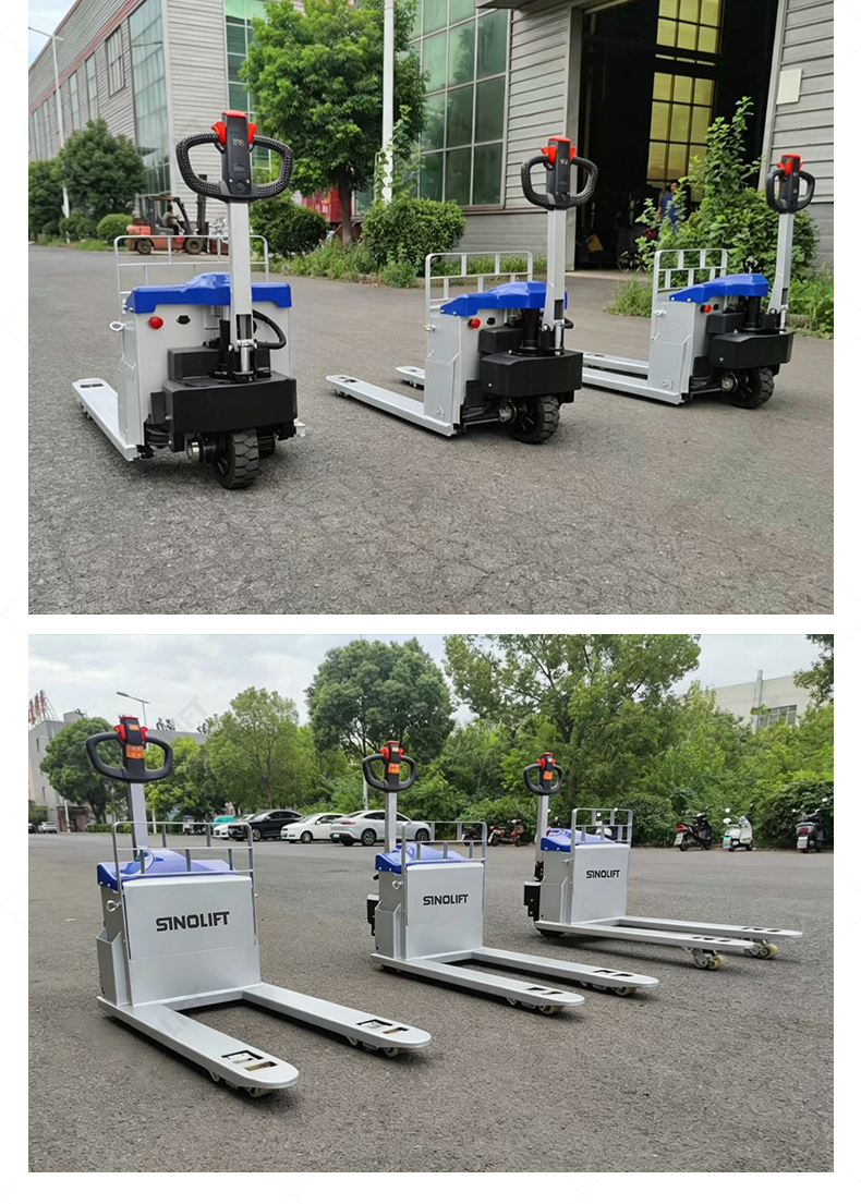 SINOLIFT EPT20RTS(G) Galvanized Electric Rough Terrain Pallet Truck