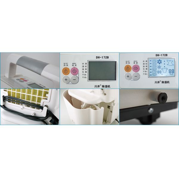 1 Fan Speed 20L/D Air Dehumidifier White Design for Optimal Performance