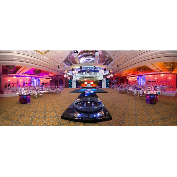 Display LED exterior de alto brillo - P2.976 Pantalla de alquiler para la luz solar