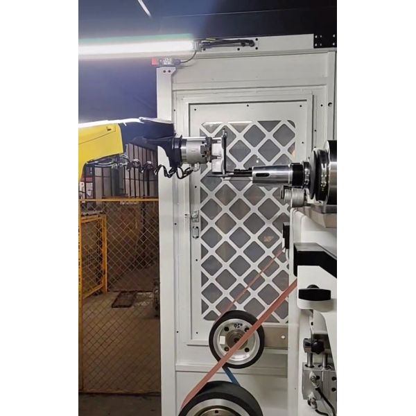 Automatic Robotic Deburring Machine for Die Cast Aluminum Alloy Enclosure