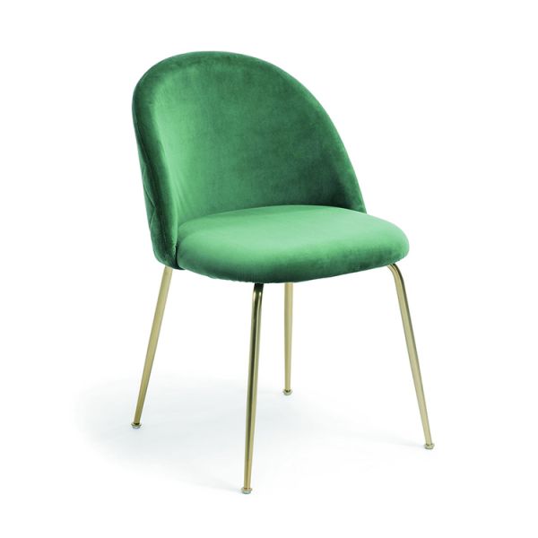 Full Wooden Leg Fabric Dining Room Chairs Cloth Beech Wood For Restaurant