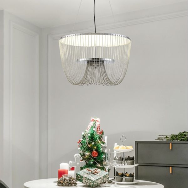Creative Tassel Luxury LED Pendant Lights mid century art decor chandelier Celeste LED Chandelier(WH-MI-159)