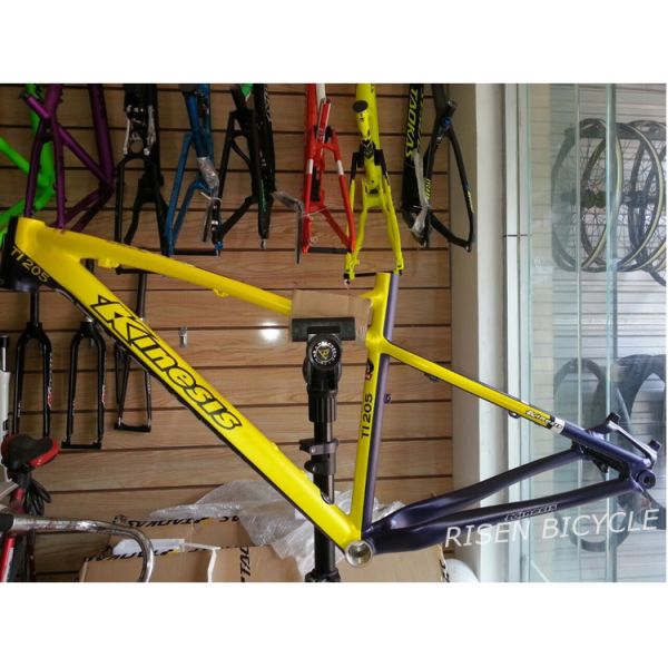 27.5 Сплавная рама для велосипедов 650B Рама для горных велосипедов 1640g XC Hardtail Рама для велосипедов AL6061 SPF Технология три цвета