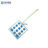 Autotype F150 PET Rapid Prototype Membrane Switch Chaves em relevo