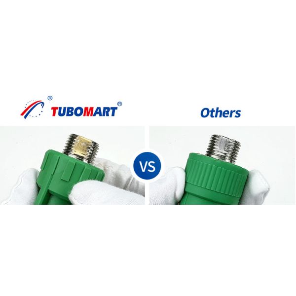 Conector de tubos PPR OEM com espessura personalizável e requisitos de aceitação