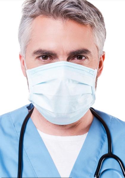 CE FDA BFE 95% Anti PM2.5 3 Ply Surgical Face Mask