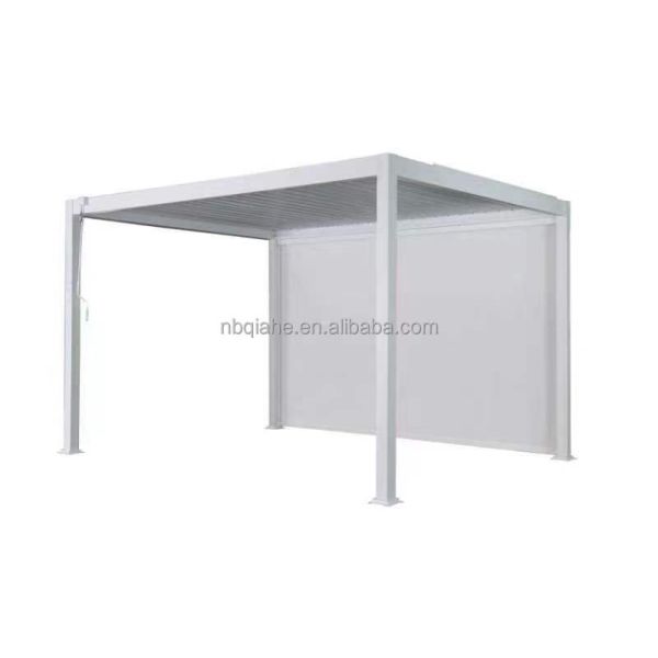 Aluminum Frame PERGOLA 3x4m Luxury Modern Outdoor Waterproof Roof Metal Garden Pergola