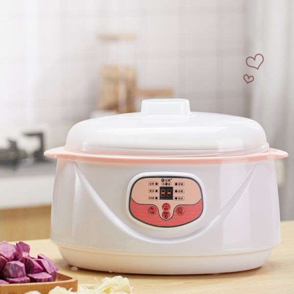 Automatic 1.8L Small Ceramic Electric Cooker 1.2qt Household