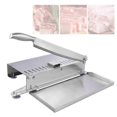 Lâmina congelada manual do cortador 21cm 27cm da carne da máquina de corte da carne do rizoma de Ejiao