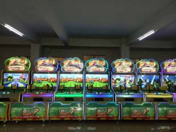 Zombywar Crazy Water Shooting Redemption Arcade Machine For Shopping Mall