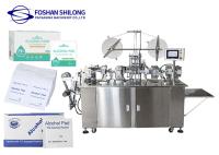 Protections de coton de fabrication de machine d'écouvillon humide complètement automatique d'alcool avec le contrôle de PLC