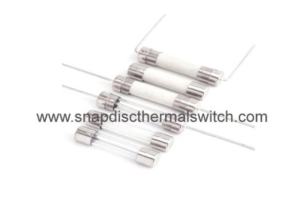 Wide Temperature Euro 5 * 20 Mm Glass Tube Fuse For Loudspeaker