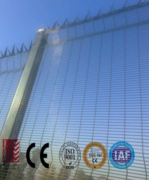 china wholesale ClearVu security fence spikes / Powder Coated security fence with spikes