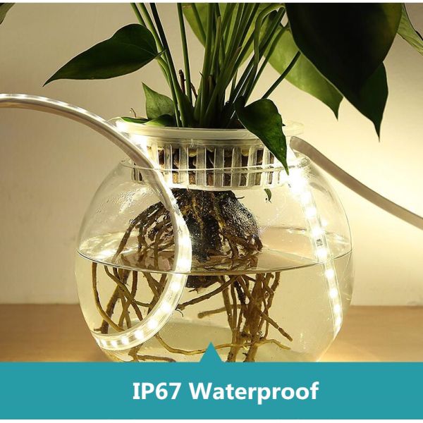 Smartphone APP Controlled Waterproof RGB LED Strip Lights 1- 412LM/m Light Output