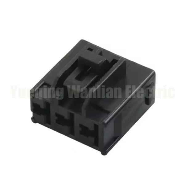 3 Pin 7283-3030 Conector de arnês de fio automático de alta potência preto ISO9001 aprovado